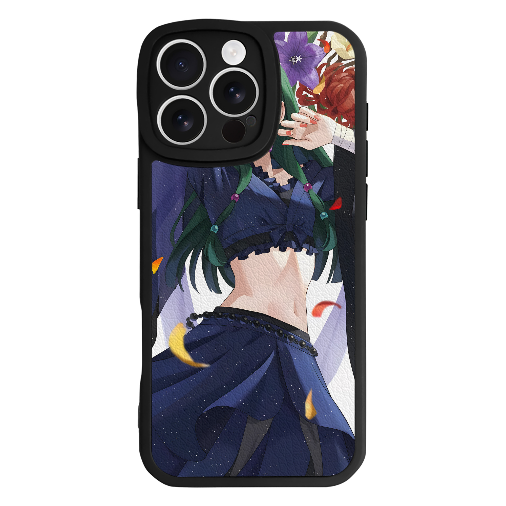 （画像用） 薬屋のひとりごと The Apothecary Diaries 【iPhone 16シリーズ対応】シリコンスマホケース（レザー調） 材質：シリコン